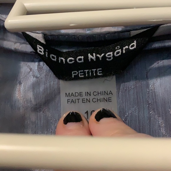 Rose embroidered sky pattern jacket - Picture 2 of 3